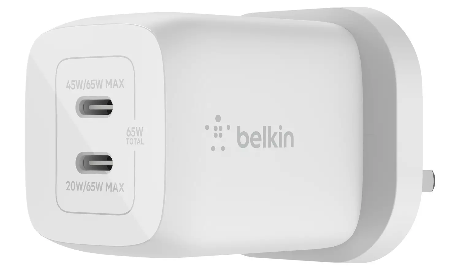 Belkin 65W BOOST Charge Dual USB-C Charger - Image 3