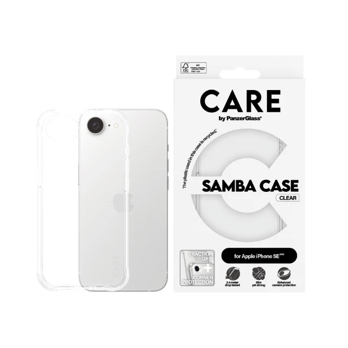 iPhone 16e/17e CARE Clear Case